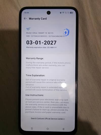 Infinix smart 10 (4+1/64)