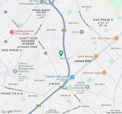1 Kanal Plot | Near Park and Mosque | Block Y, DHA Phase 8
