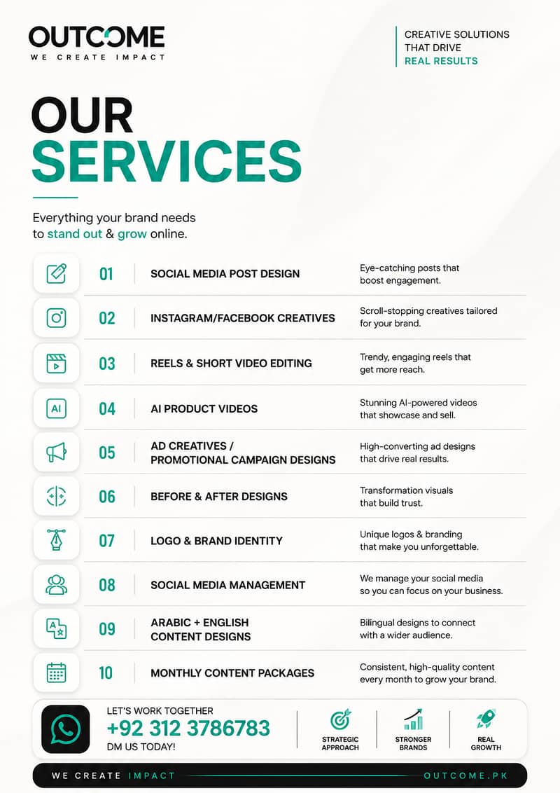 OUR CREATIVE SERVICES 0