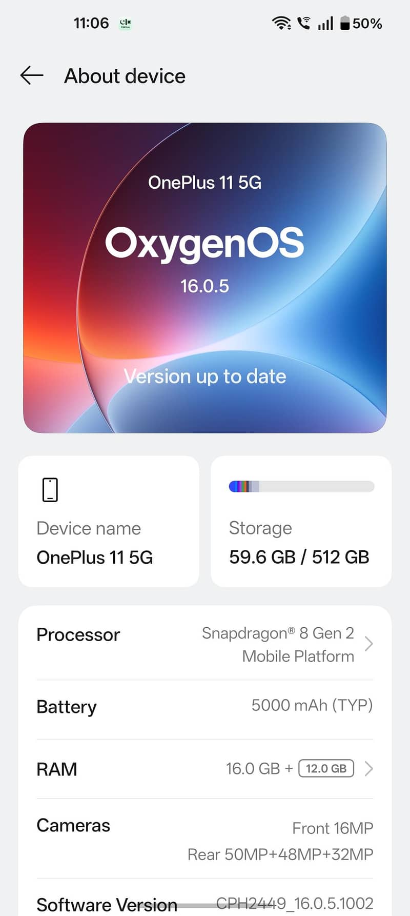 One Plus 11 5G 0