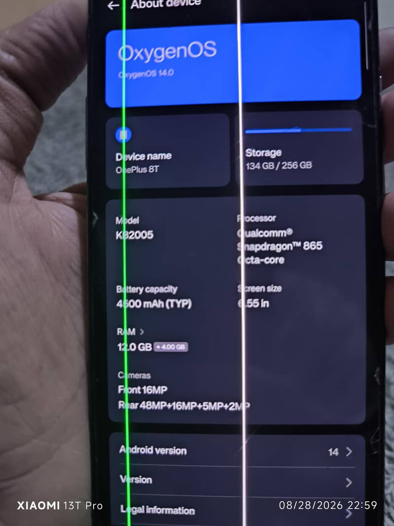 One Plus 8T Approved 4