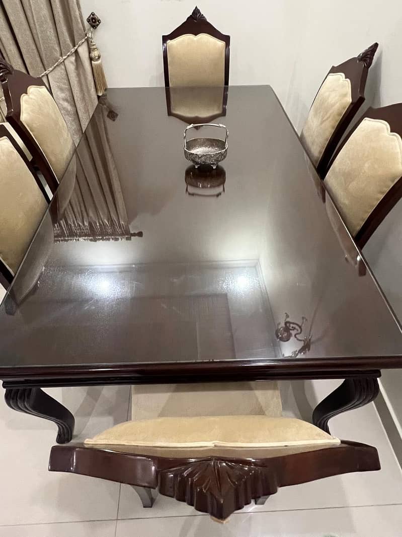 8 Chair dining table 2