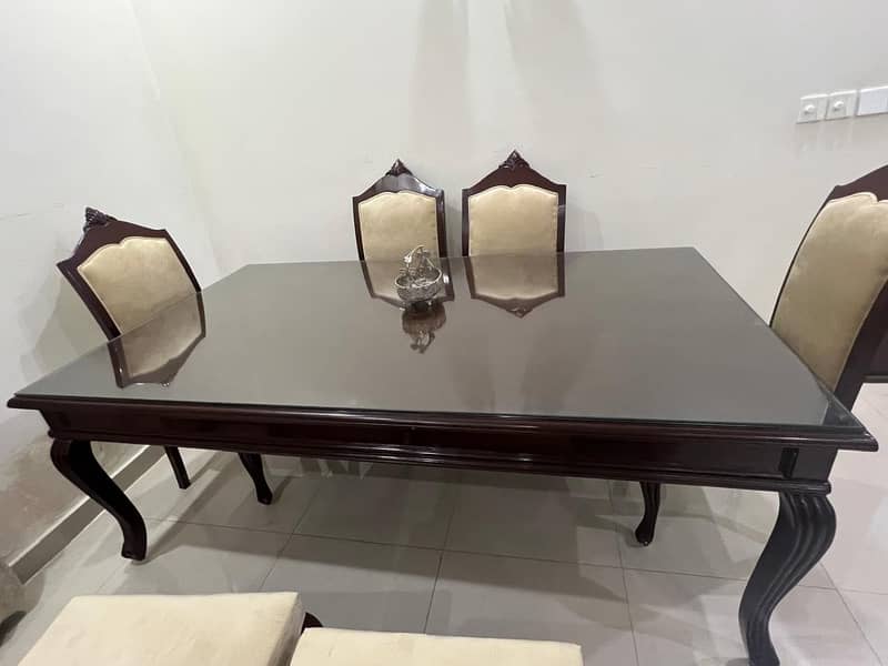 8 Chair dining table 3