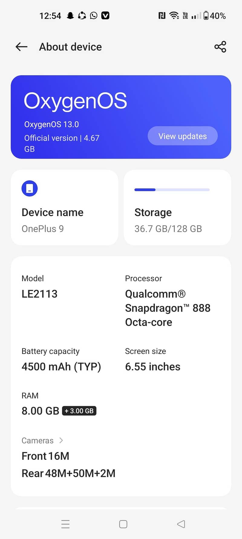 One Plus 9 2