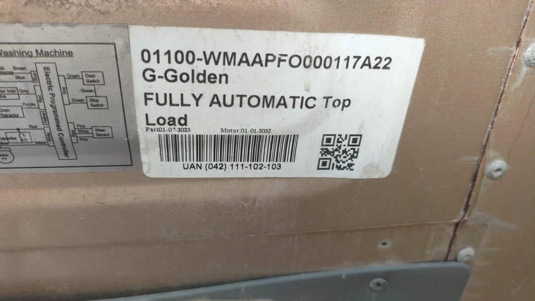 Automatic washing machine 2