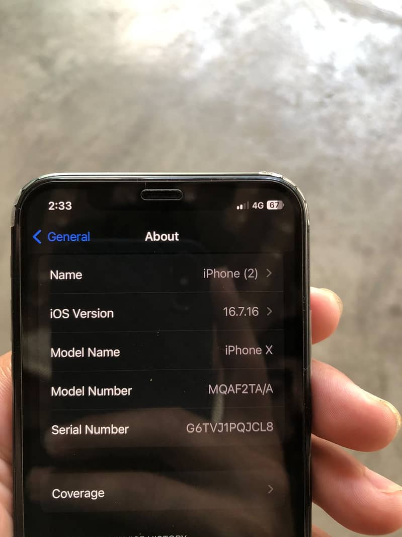iPhone X 4