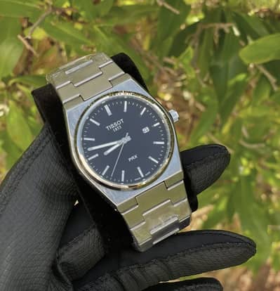 Tissot Black Dial Luxury-Style Watch