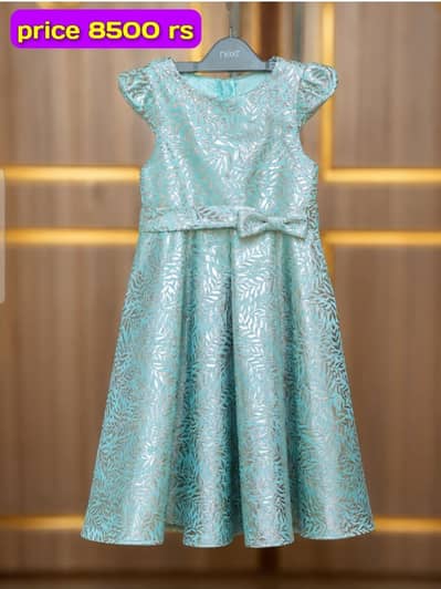 imported dress for girls age 7 to 8 years.