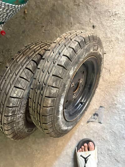 ricksha tire for sale 1 week use