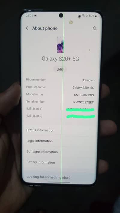 Samsung Mobile S20 Plus Non PTA