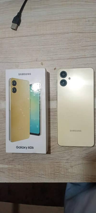 Samsung Mobile A06 in warranty