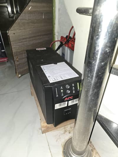 APC 1500 watts American UPS with excide batteries each 12 volts