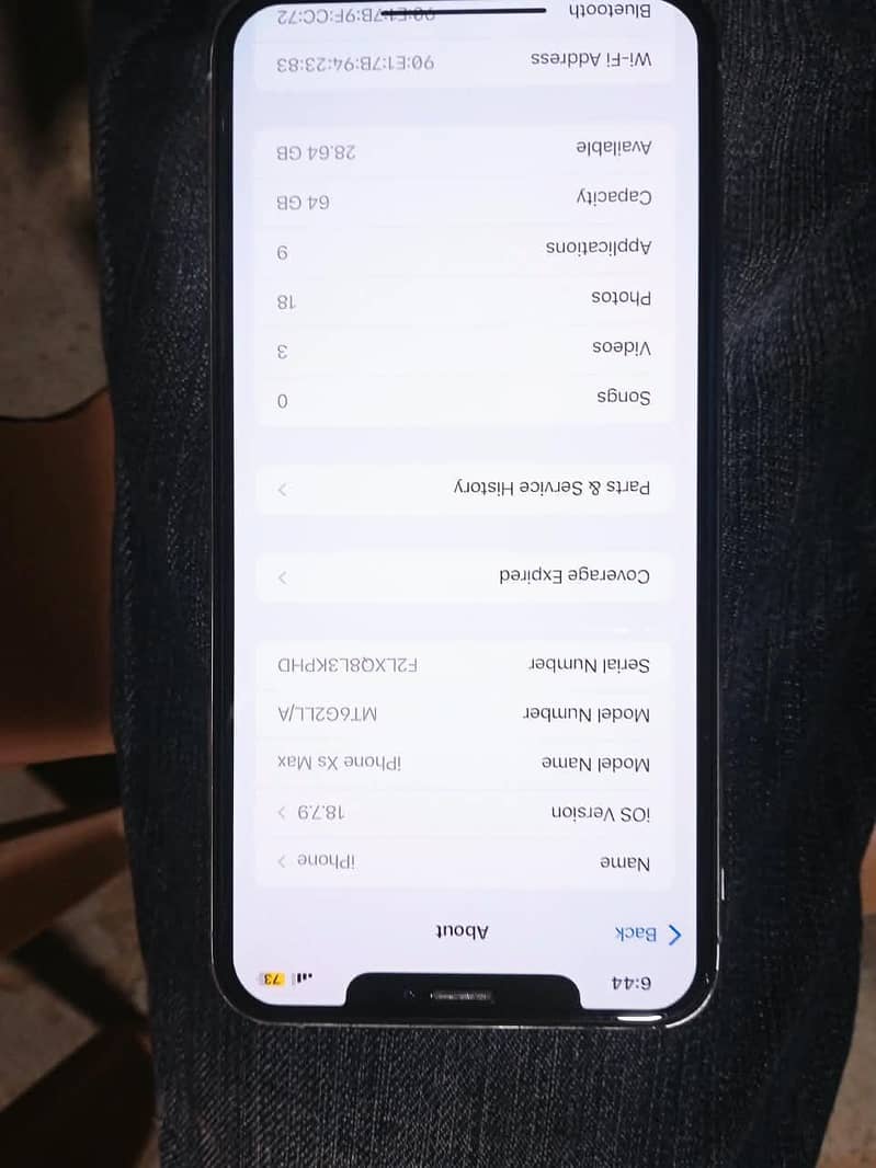 iphone xs max 5
