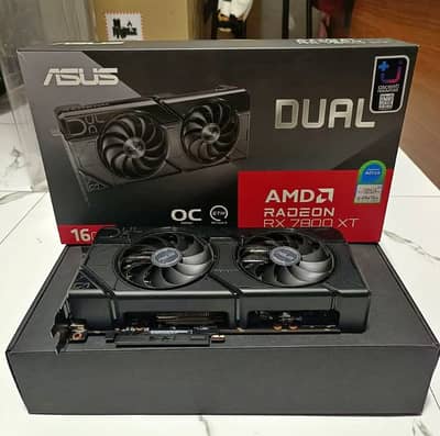 ASUS DUAL RADEON RX 7800 XT OC EDITION 16GB