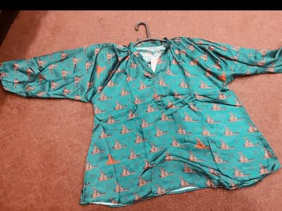 alkaram silk top