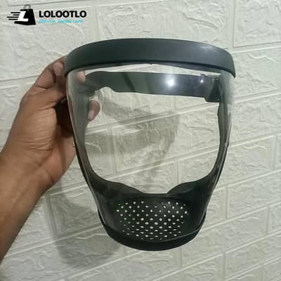 HD Transparent Full Face Mask, Super Protective Face Shield