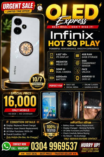 Infinix Hot 30 Play