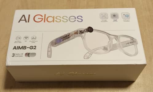 Like New AIMB G2 AI GLASSES next generation ai features