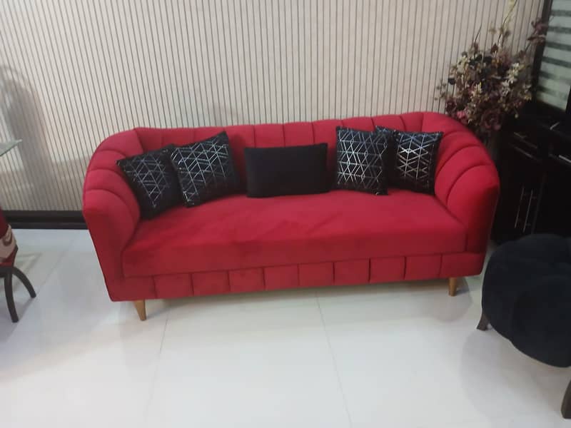 Sofa set with 2 stool 2