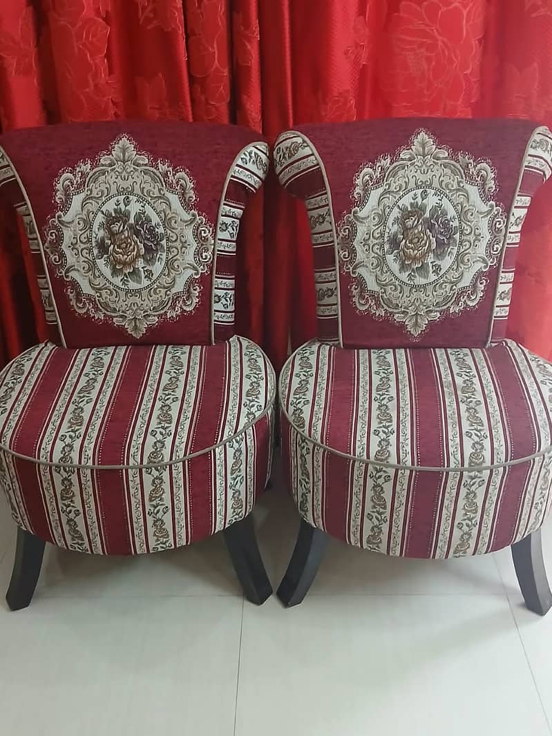 Sofa set with 2 stool 6