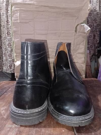 Leather Long Shoes 44 number new branded original untouch
