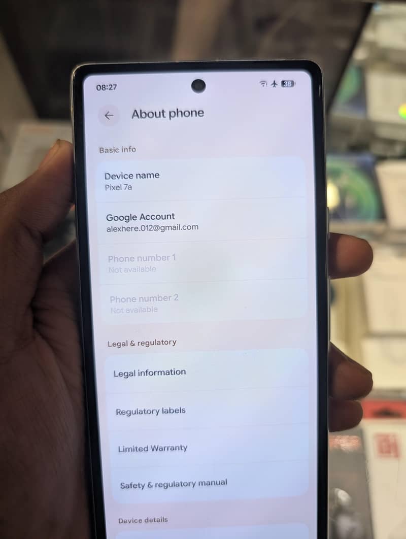 Google Pixel 7a 9