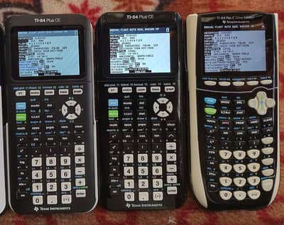 Texas instruments ti-84 plus ce c silver edition graphic calculator