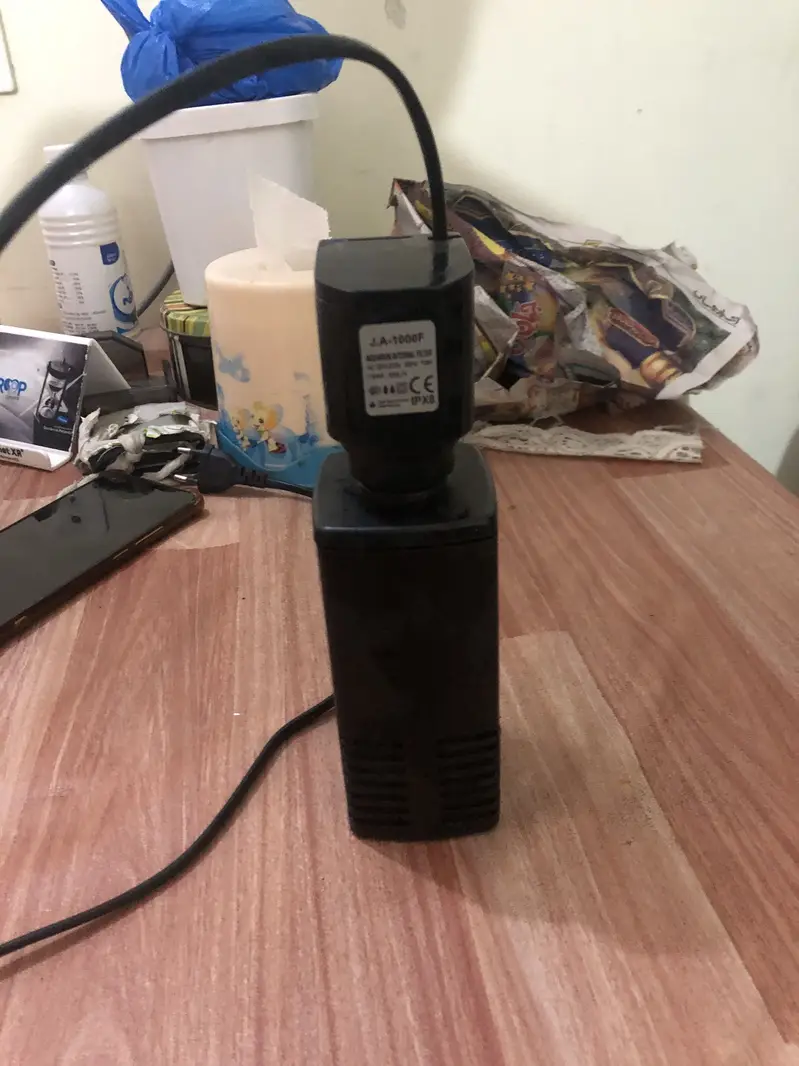 Power air filter for fish tank — photo 2
