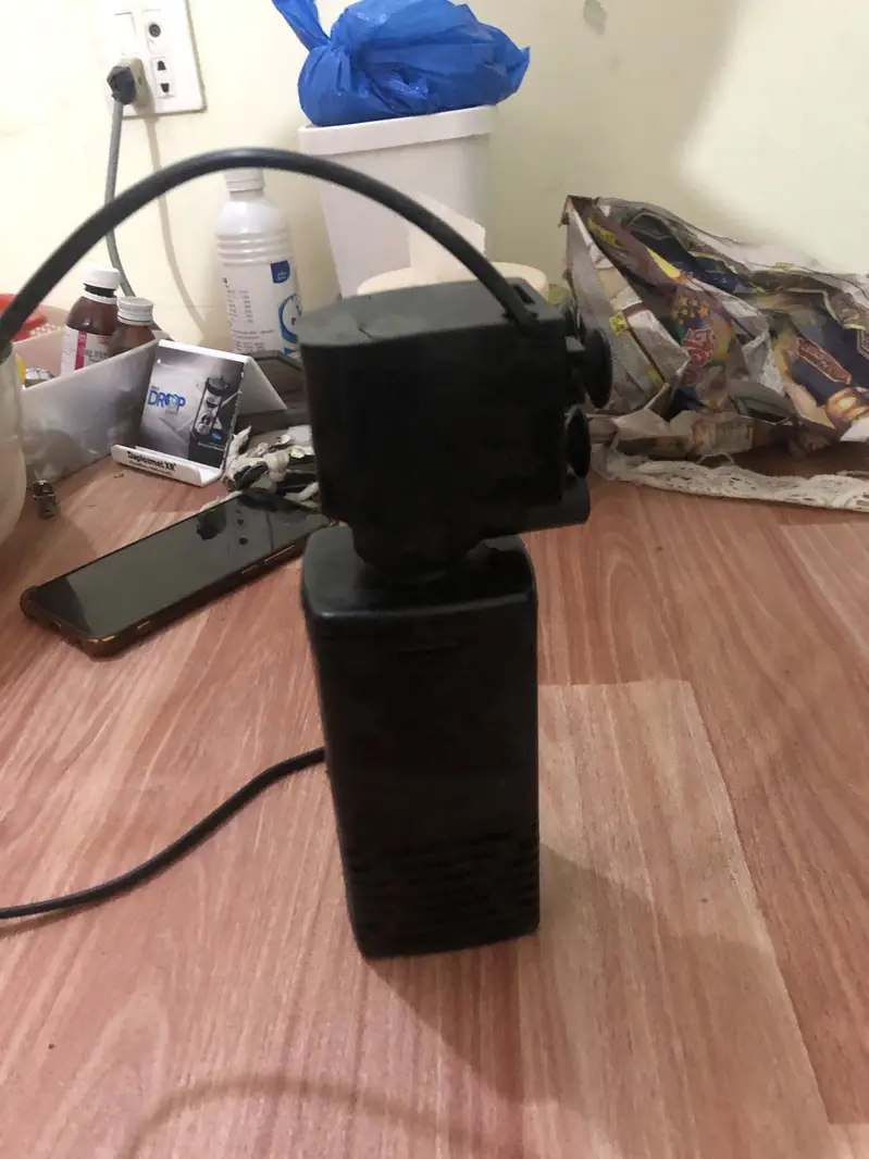 Power air filter for fish tank — photo 3