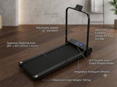 Walking Pad|Folding Treadmill machine|Treadmill|Running Cycle|
