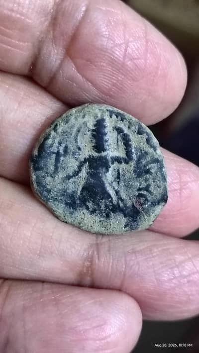 Kushan Empire Kanishka I Tetradrachm, 127-150 AD, King Kanishka & Mao