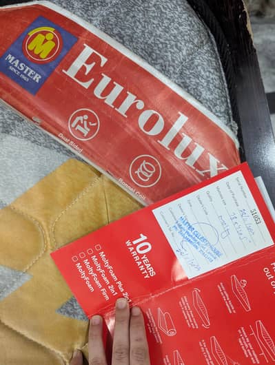 Moltyfoam king sized Spring mattress - used only 1.5years