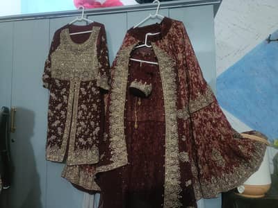 Beautiful Bridal Dress Set for Sale – Barat & Walima