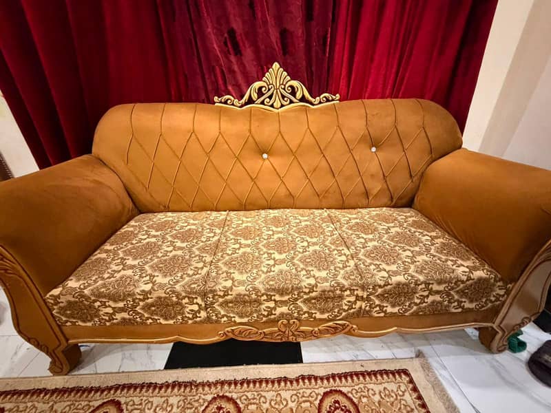 someone sector sofa dressing table, side table and bed 1