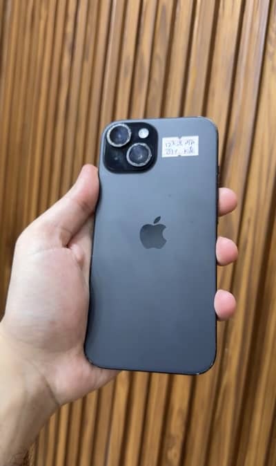 iPhone 15 128gb Black Dual Physical PTA approved