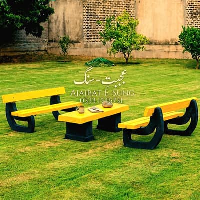 Garden Bench, Fountains, Planters, Tuff Pavers, Tiles, WaterFalls