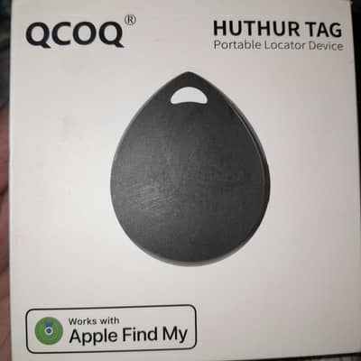 QCOQ HUTHUR TAG - Works with Apple Find My | AirTag Alternative