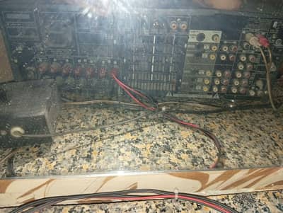 kanwood ka amplifier ha 2 speakers ha boofer waly