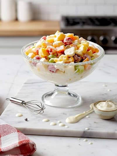 Dahi Bhallay / Fruit Chaat Cream Chat Fruit Salad Karigar Required