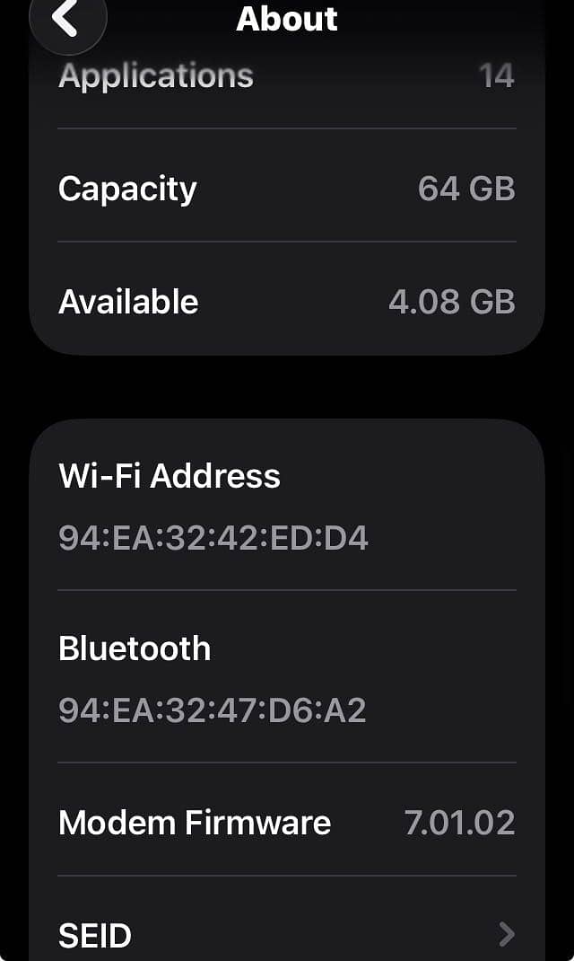 Apple iPhone SE 1
