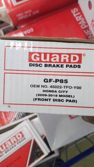 Guard Brake Pads ( Different Models)