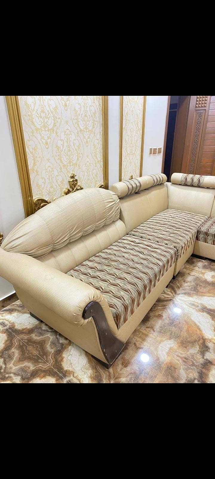 L shape sofa 1