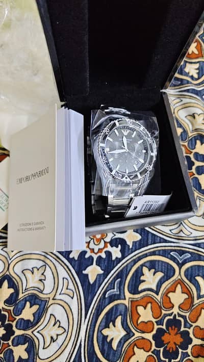 Emporio Armani Black dial
