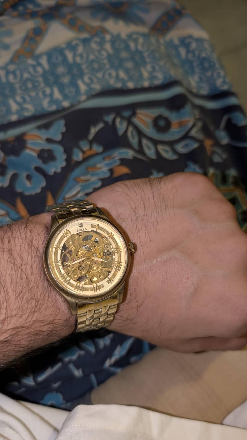 ROLEX skeleton automatic 0