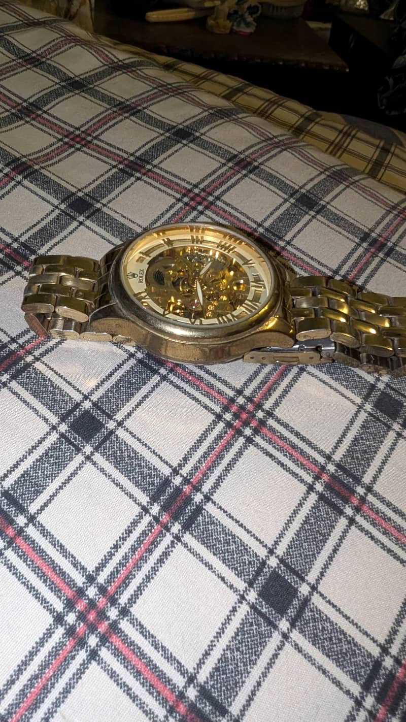 ROLEX skeleton automatic 3