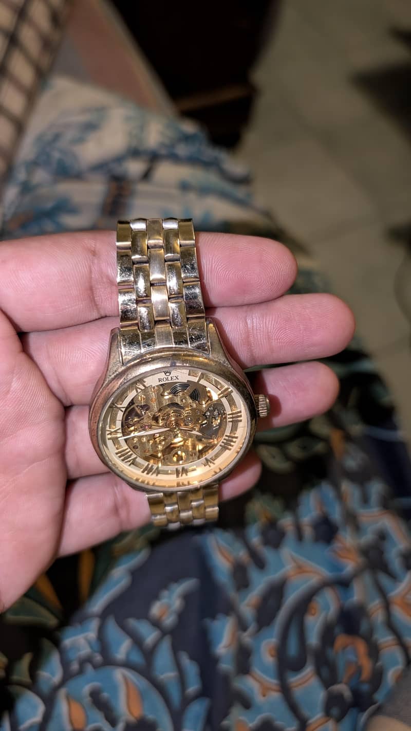 ROLEX skeleton automatic 5