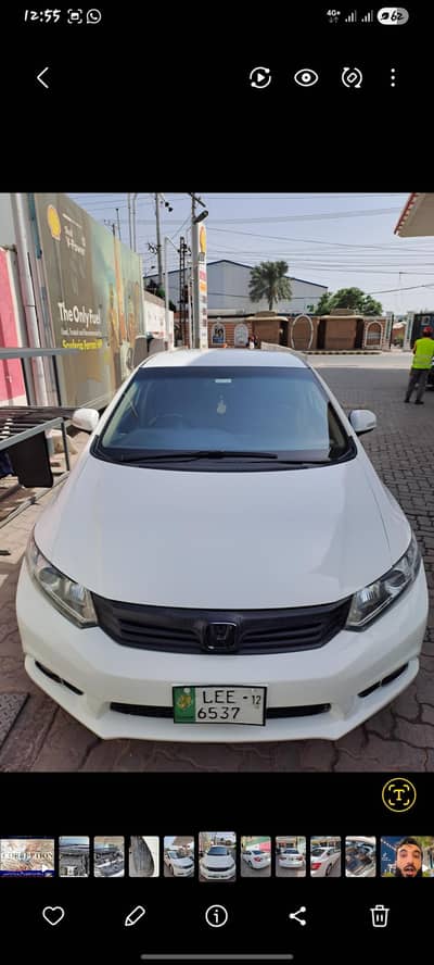 Honda Civic Oriel 2012