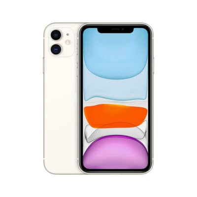 Apple iPhone 11 64 gb white 10.10 condition mdm phone all oky face ok