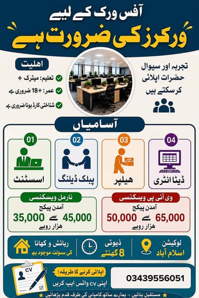 office work opportunity