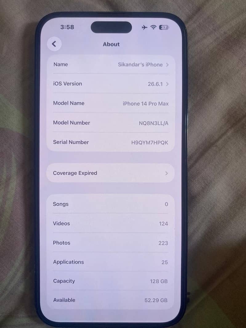 Apple iPhone 14 Pro Max 8